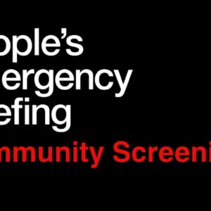 People's Emergency Briefing
