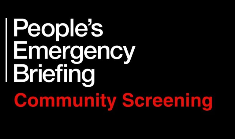 People's Emergency Briefing